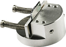 EM-Tec VS8 mini spring-loaded vise holder for up to 8mm, M4